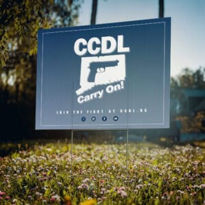 Old Glory Blue Lawn Sign