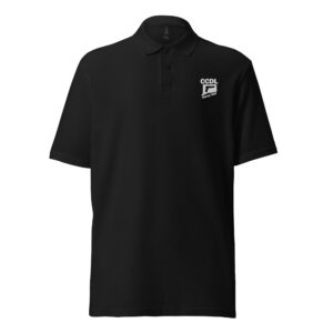 "Embroidered Minimalist" Unisex Polo Shirt
